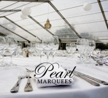 Classic Marquee Table Setting