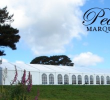 Marquee with Countryside Backdrop